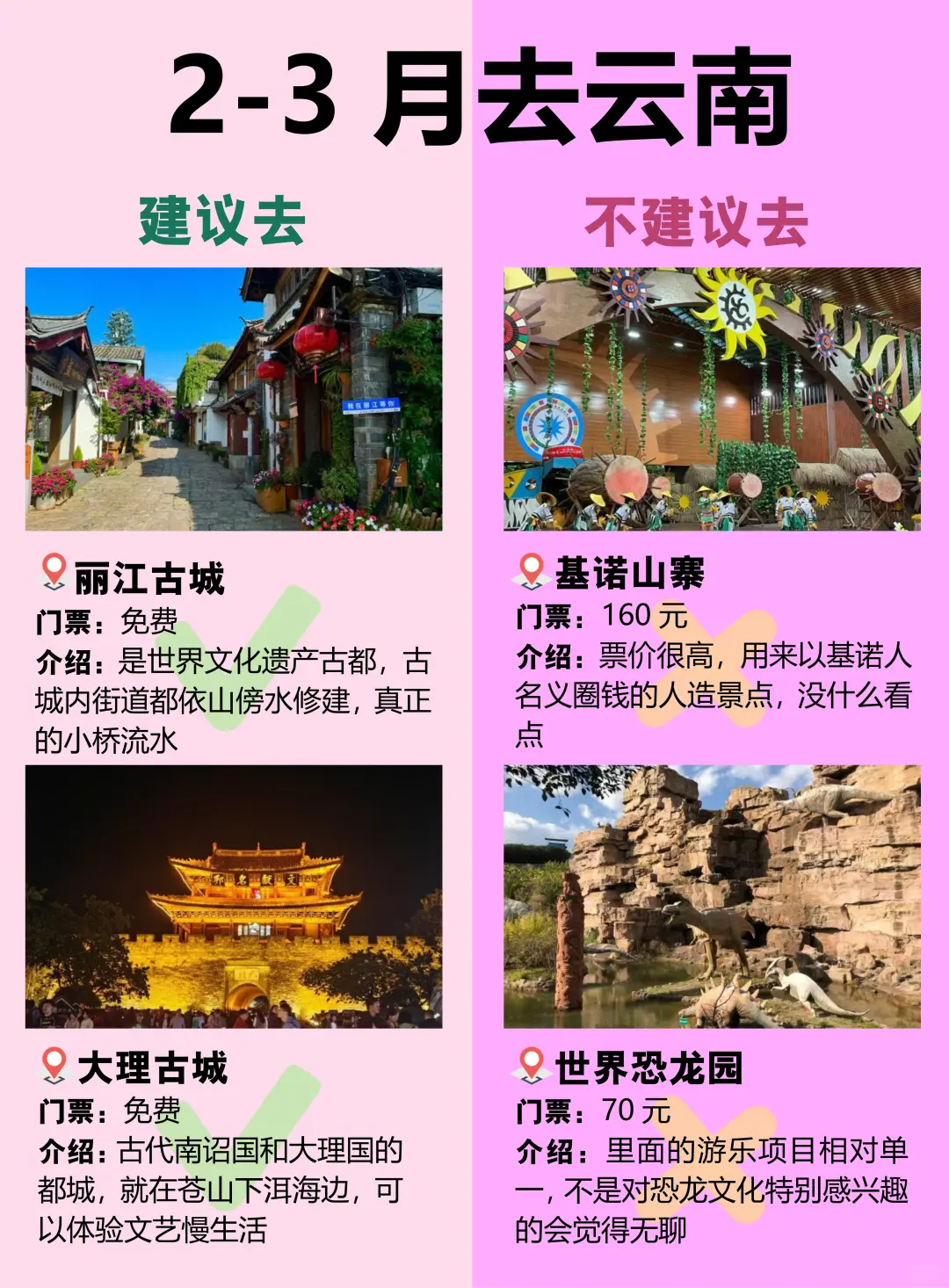 2-3月去云南怎么玩❓快码住这篇攻略❗️