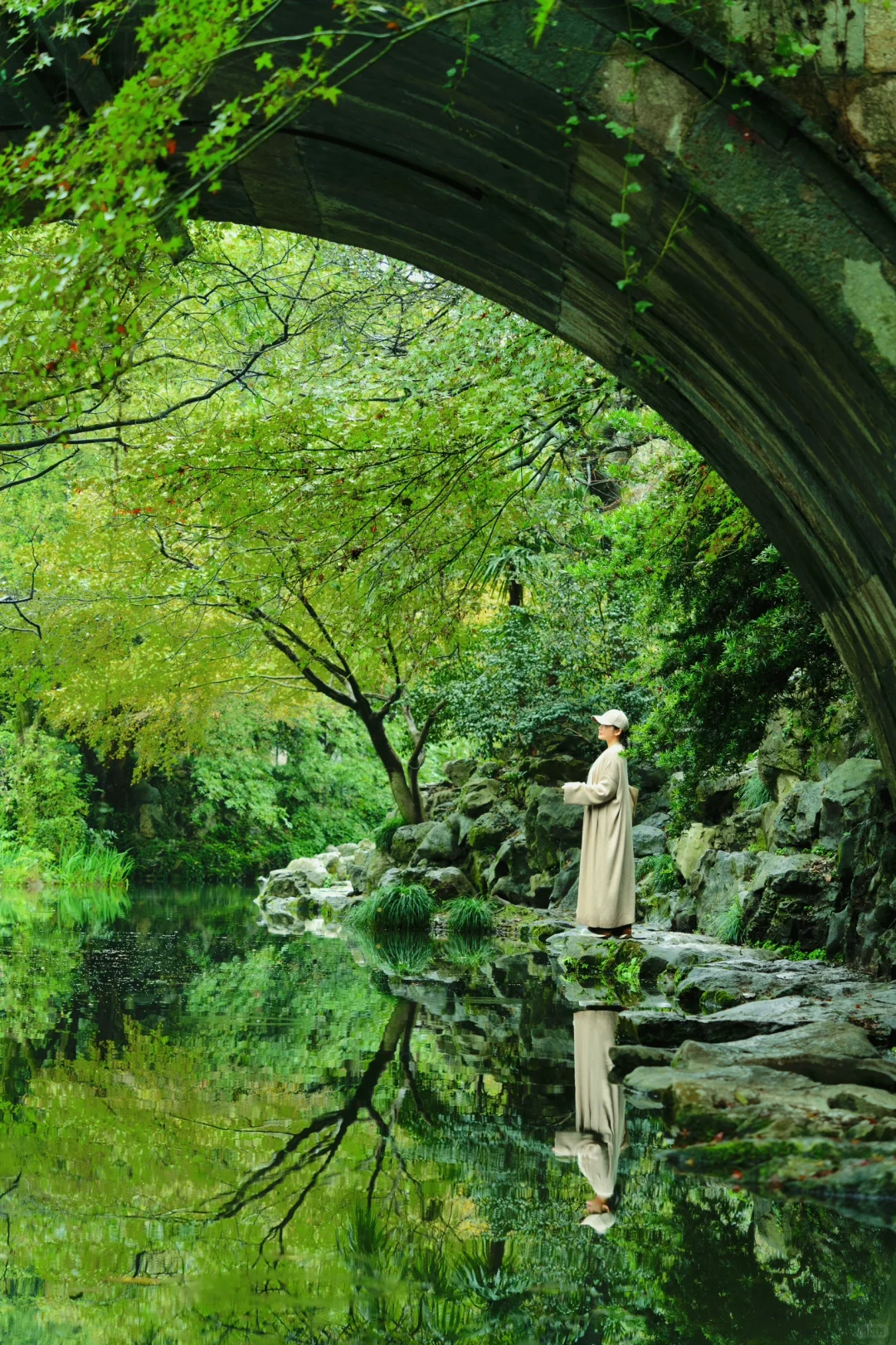 真的没人！西湖走过最舒服的city walk路线！