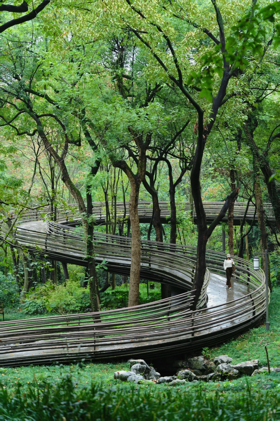 真的没人！西湖走过最舒服的city walk路线！