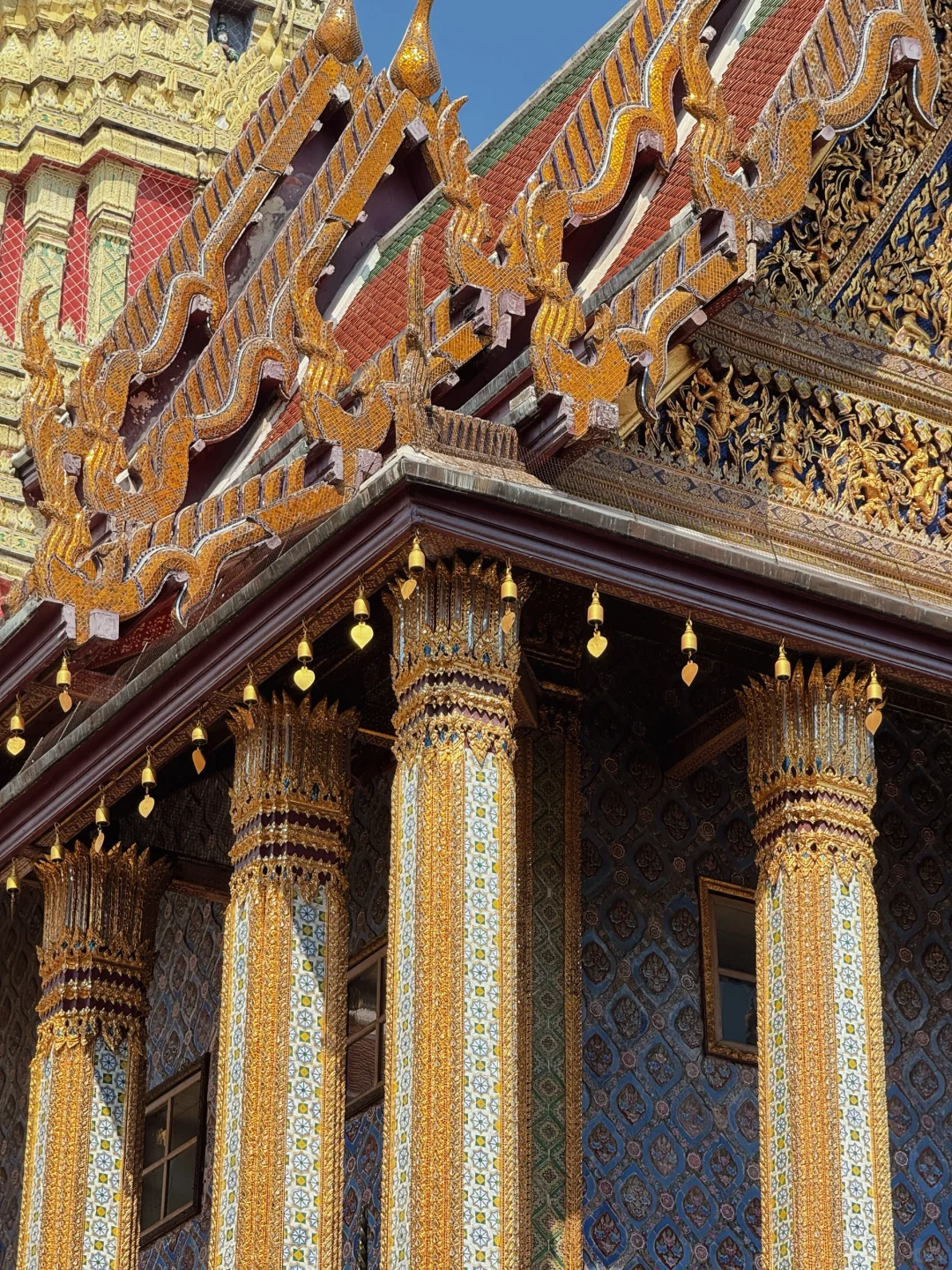 曼谷大皇宫，震撼但是太晒了