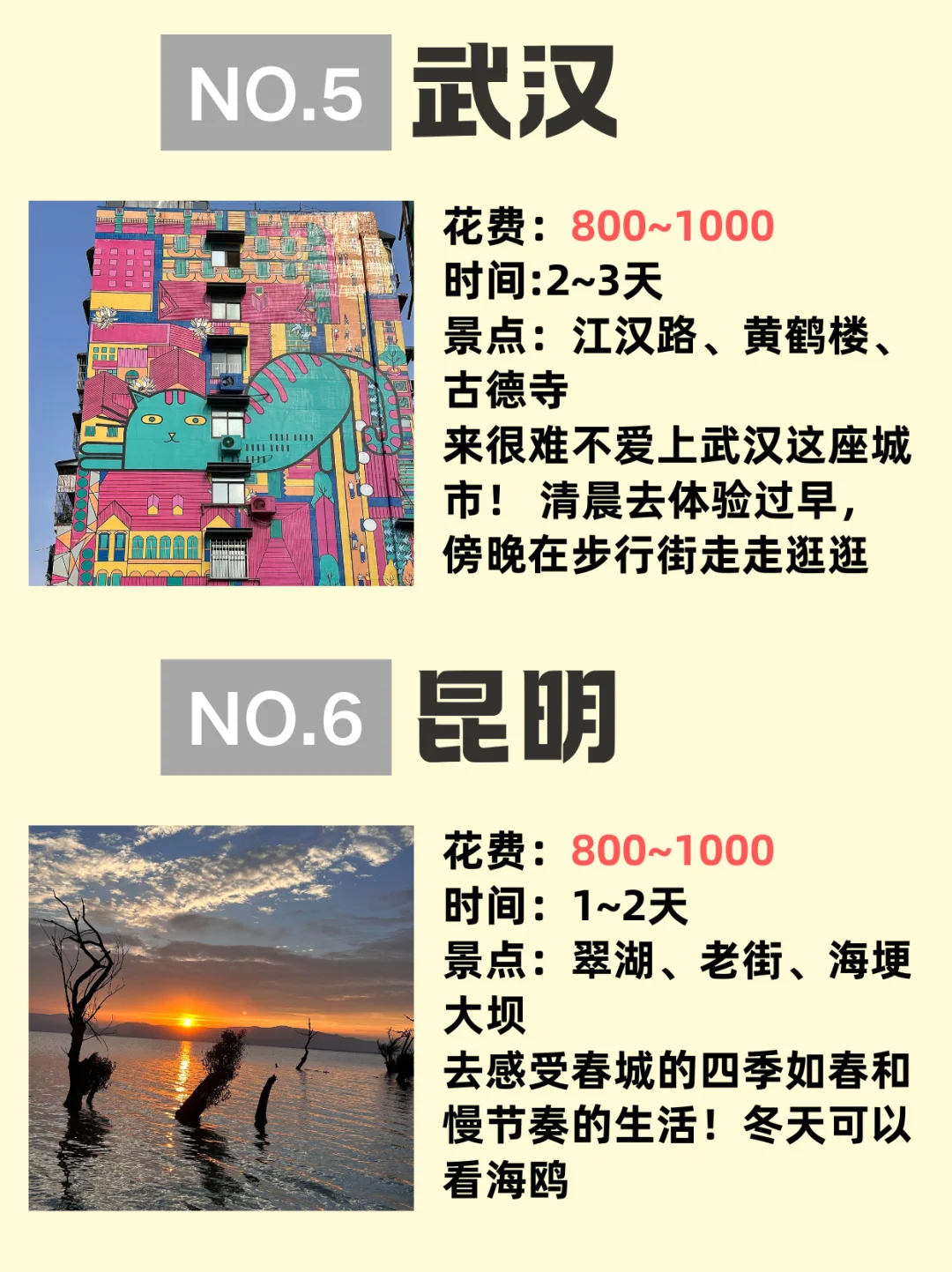 2-3月适合穷游的8️⃣大城市！！每一个都超好玩