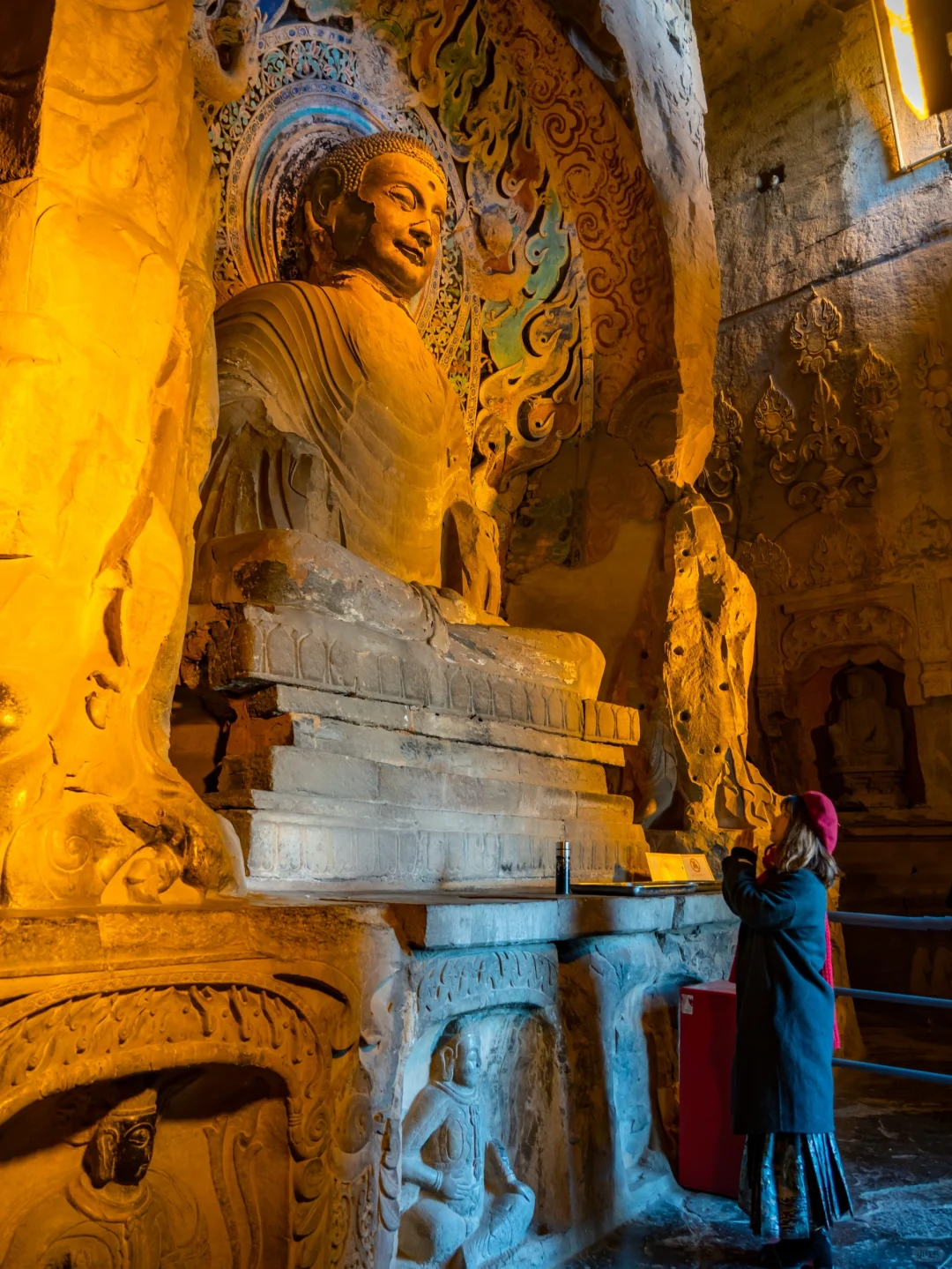 以为云冈石窟够震撼了‼️直到我来到响堂山…