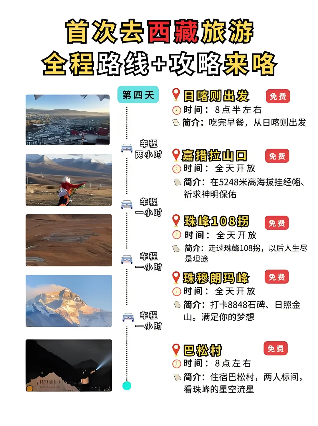 西藏旅游攻略，一生必去的绝美之地💖