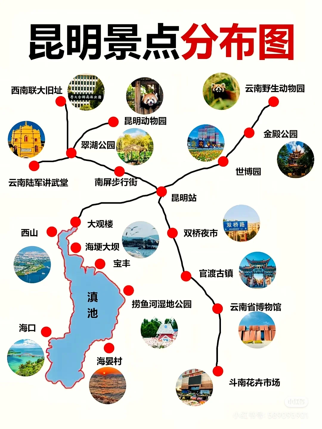 到昆明必去的景点