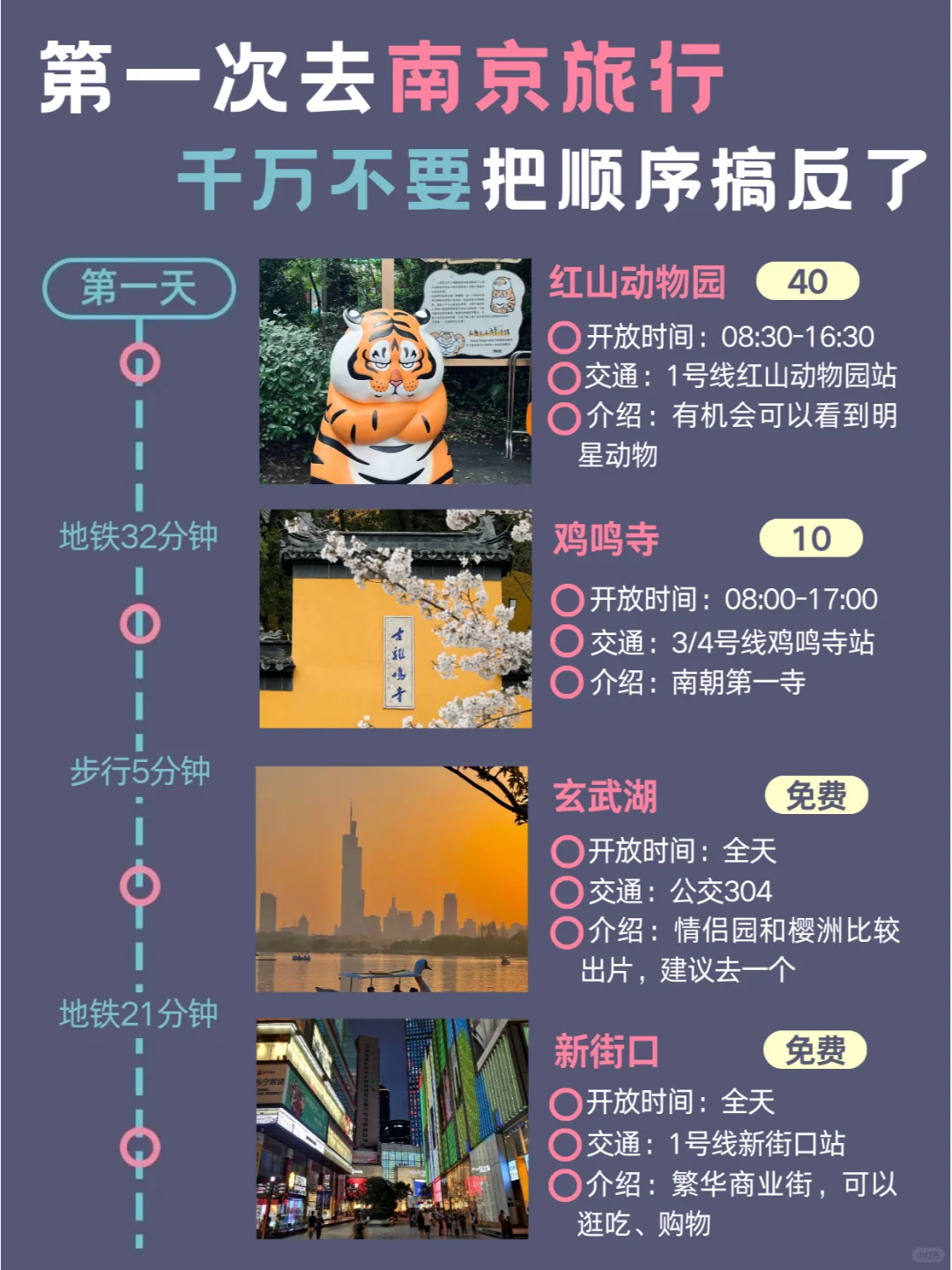 南京懒人版旅游攻略!主打一个不绕路