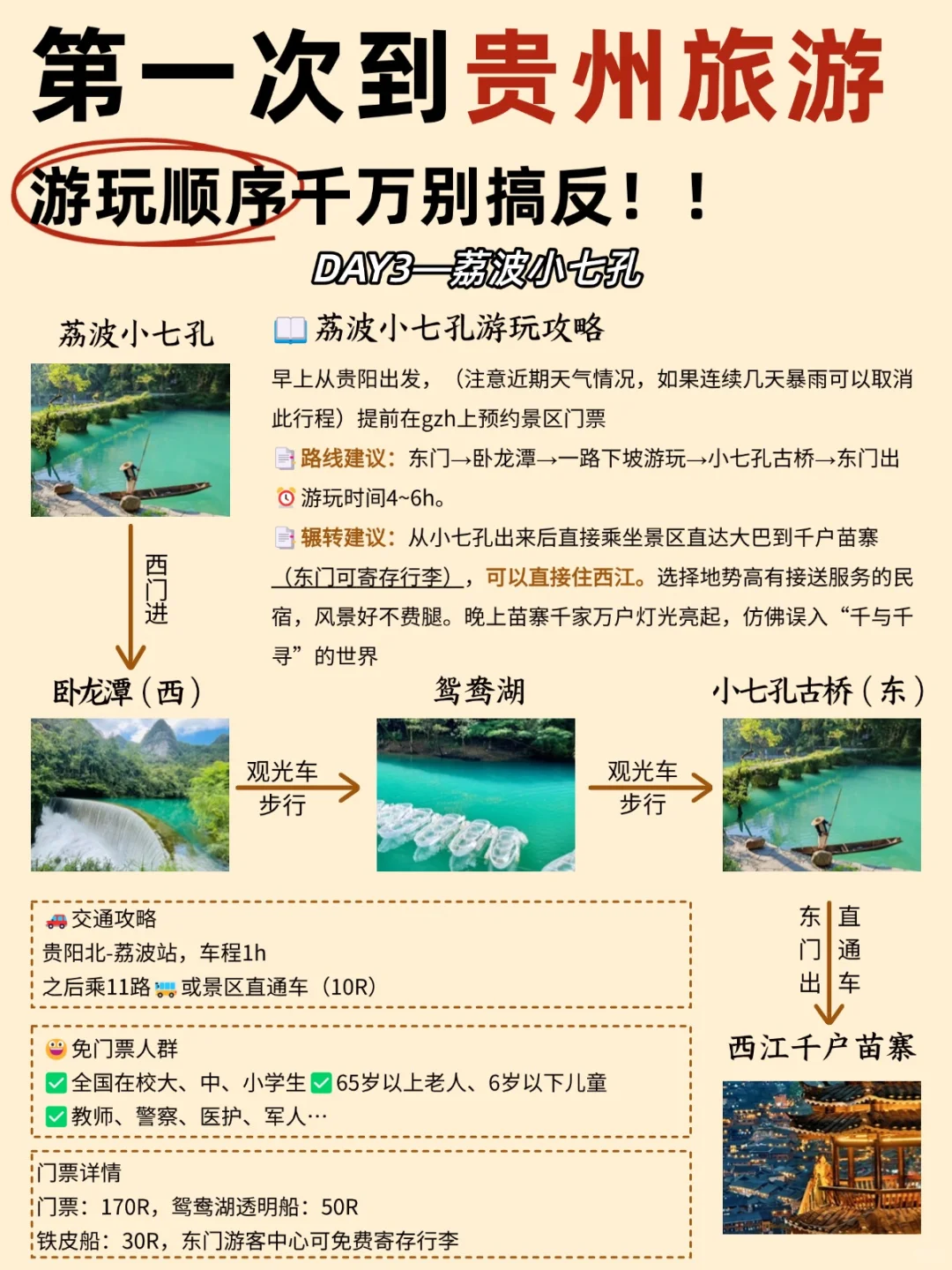 这才是2-3月贵州旅游正确方式😭别玩错了