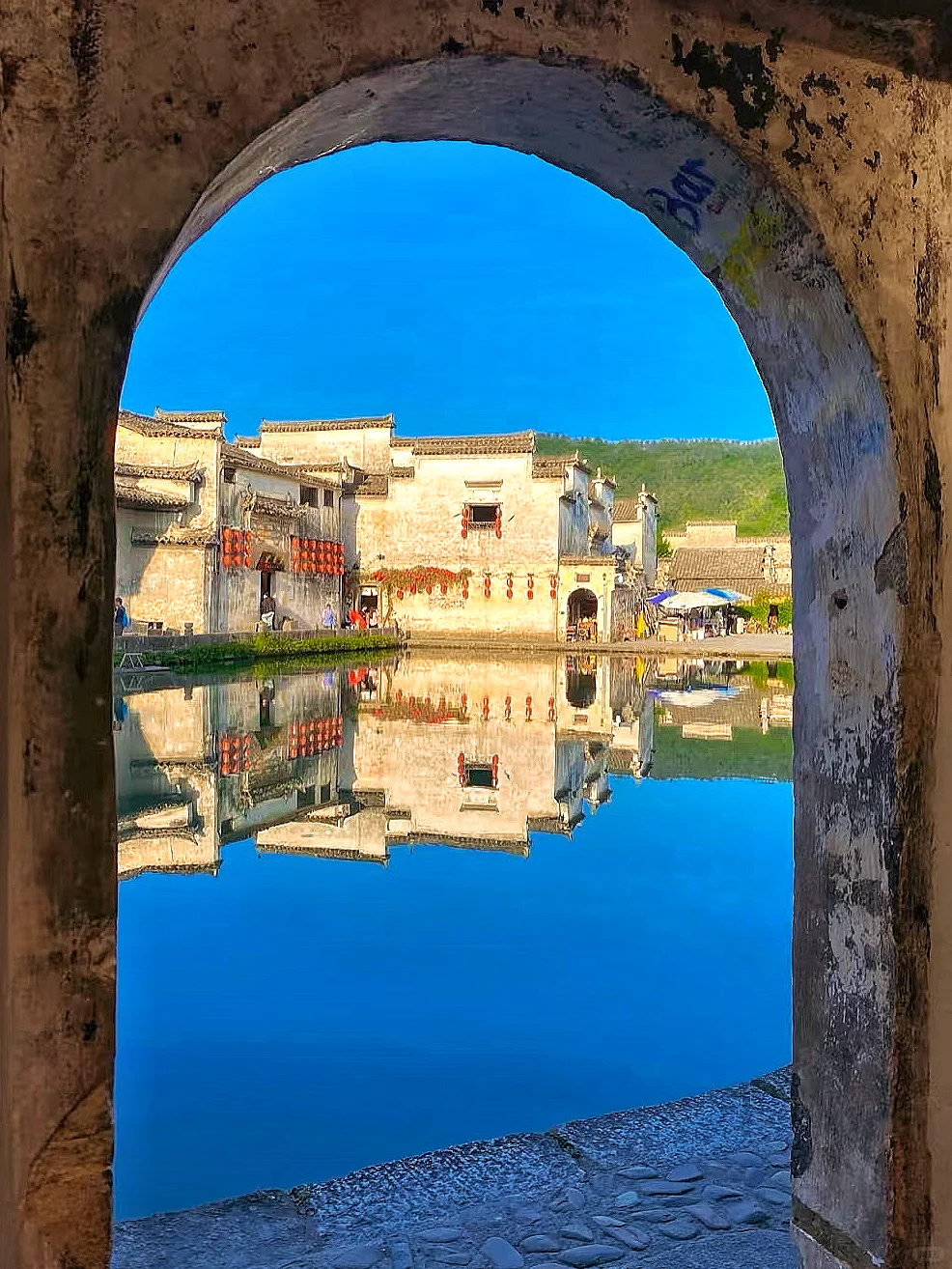 被《国家地理》评为最美古村的宏村有多绝？✨