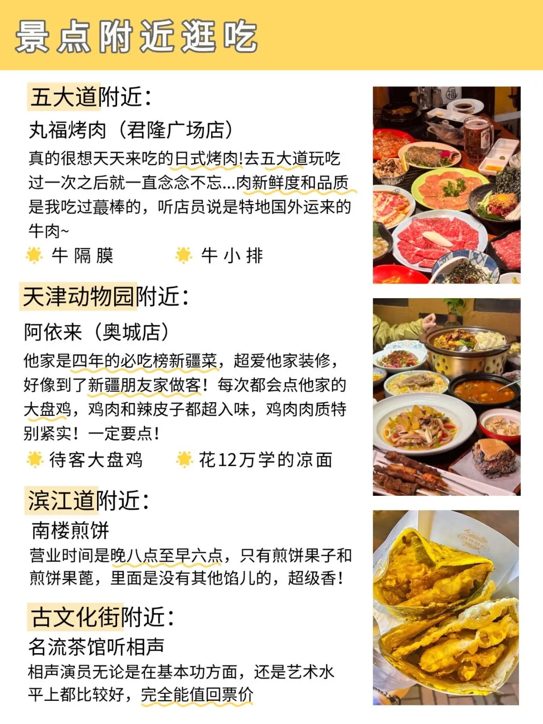📢一秒看懂天津景点分布‼️