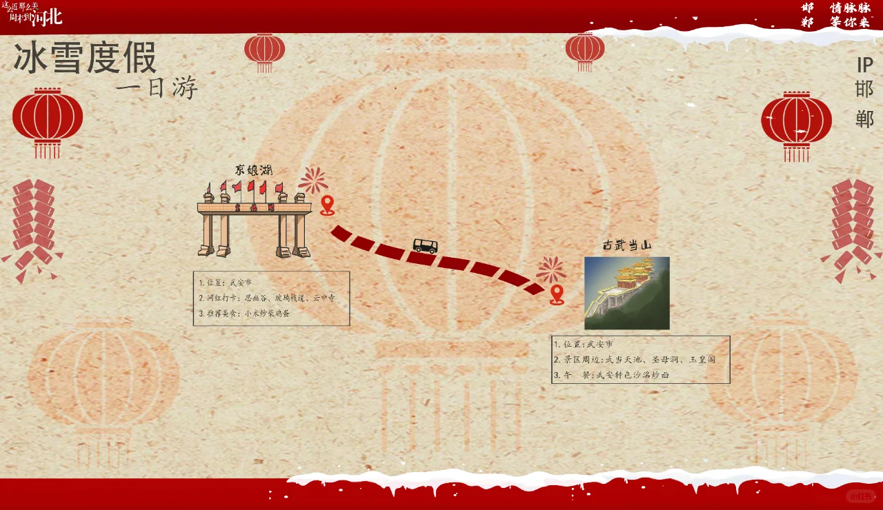 邯郸新春旅游一日游线路（冰雪度假武安）