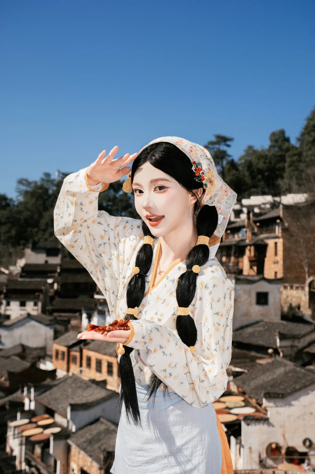 篁岭最🔥写真来啦 宝子我好爱😍