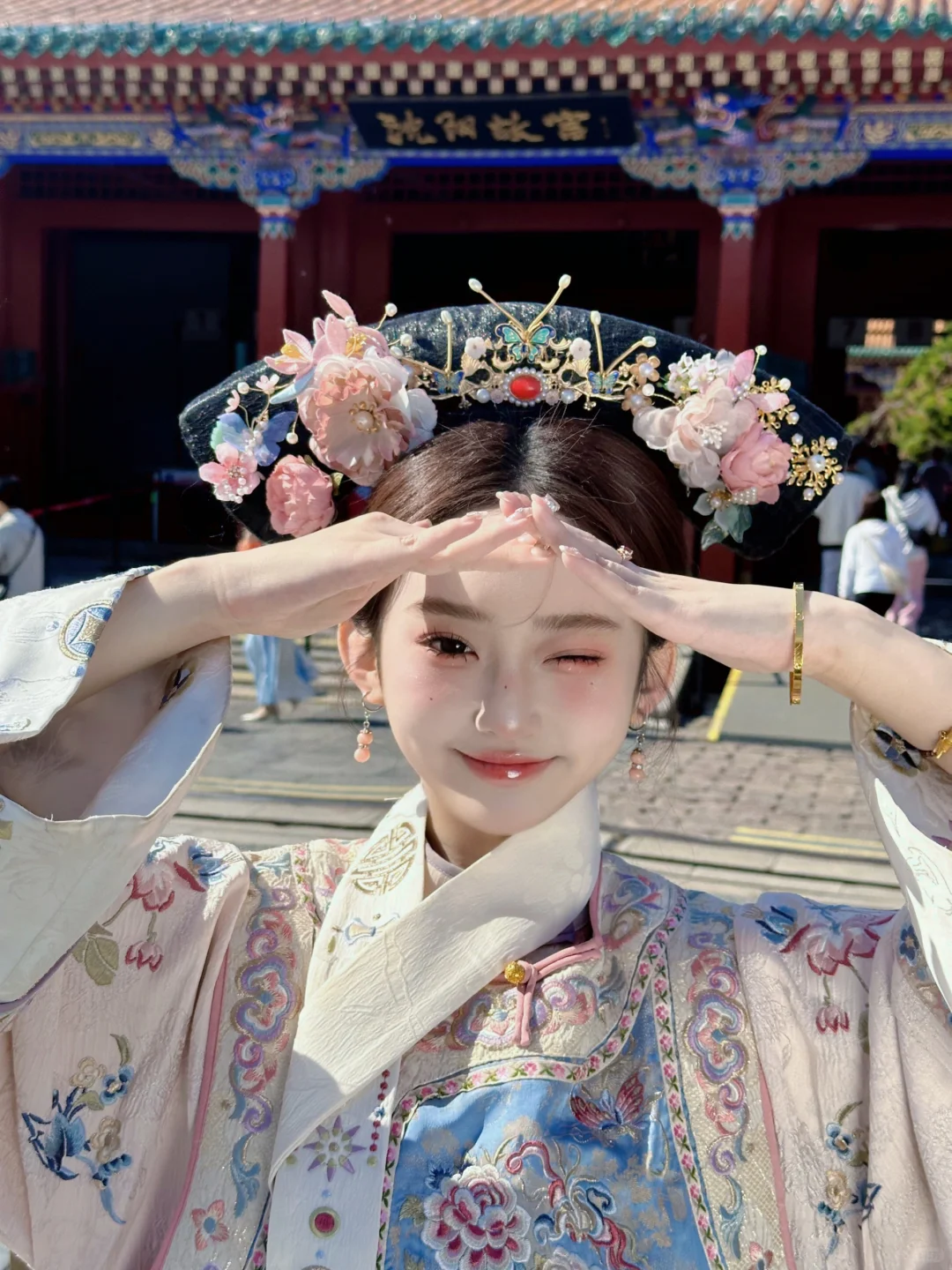 沈阳写真📷｜娇俏可人的明媚格格🌸