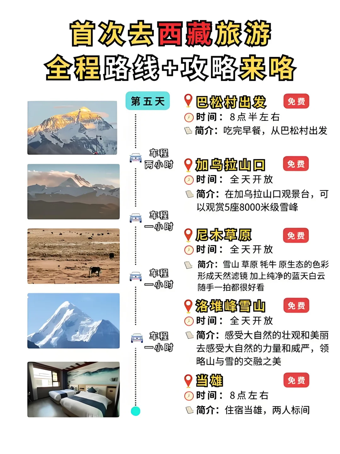 西藏旅游攻略，一生必去的绝美之地💖