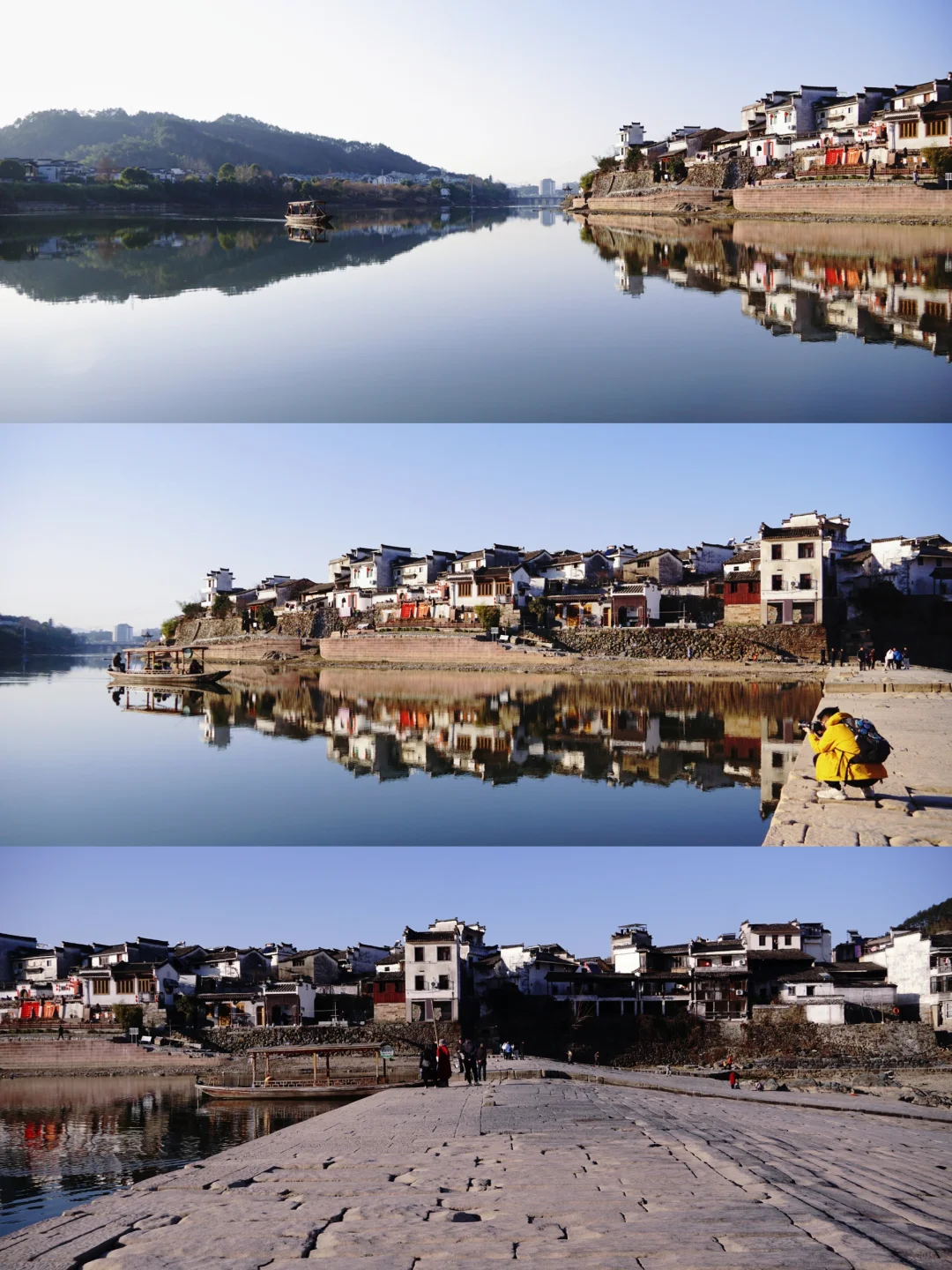 村里老板发来消息:卖花渔村梅花，全开了！