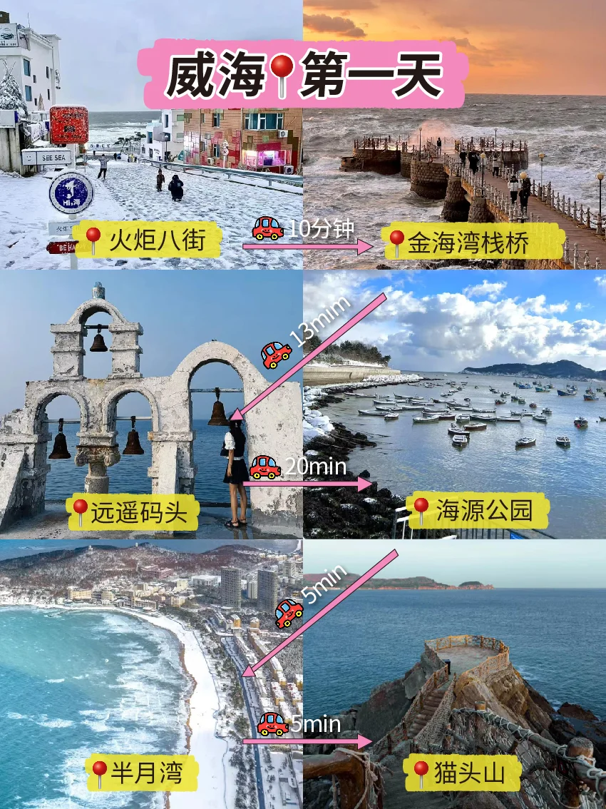 冬天的威海,你简直美的过分❗❗