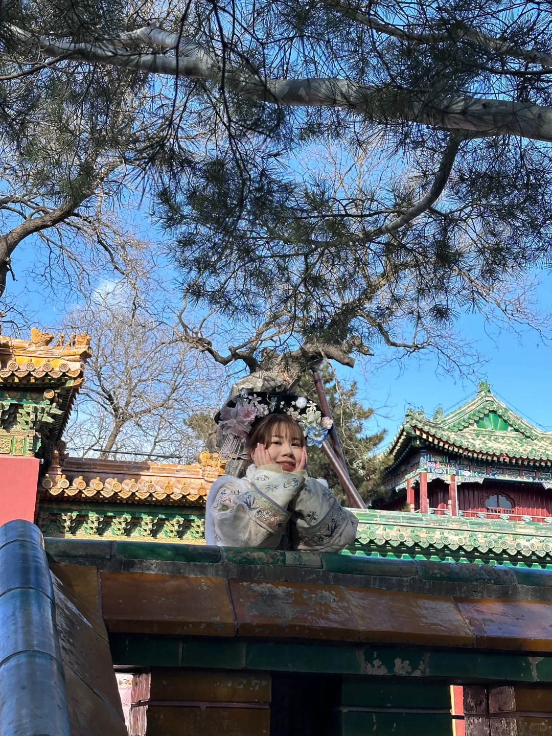 格格妆别去故宫拍了！！这个地方超出片！！