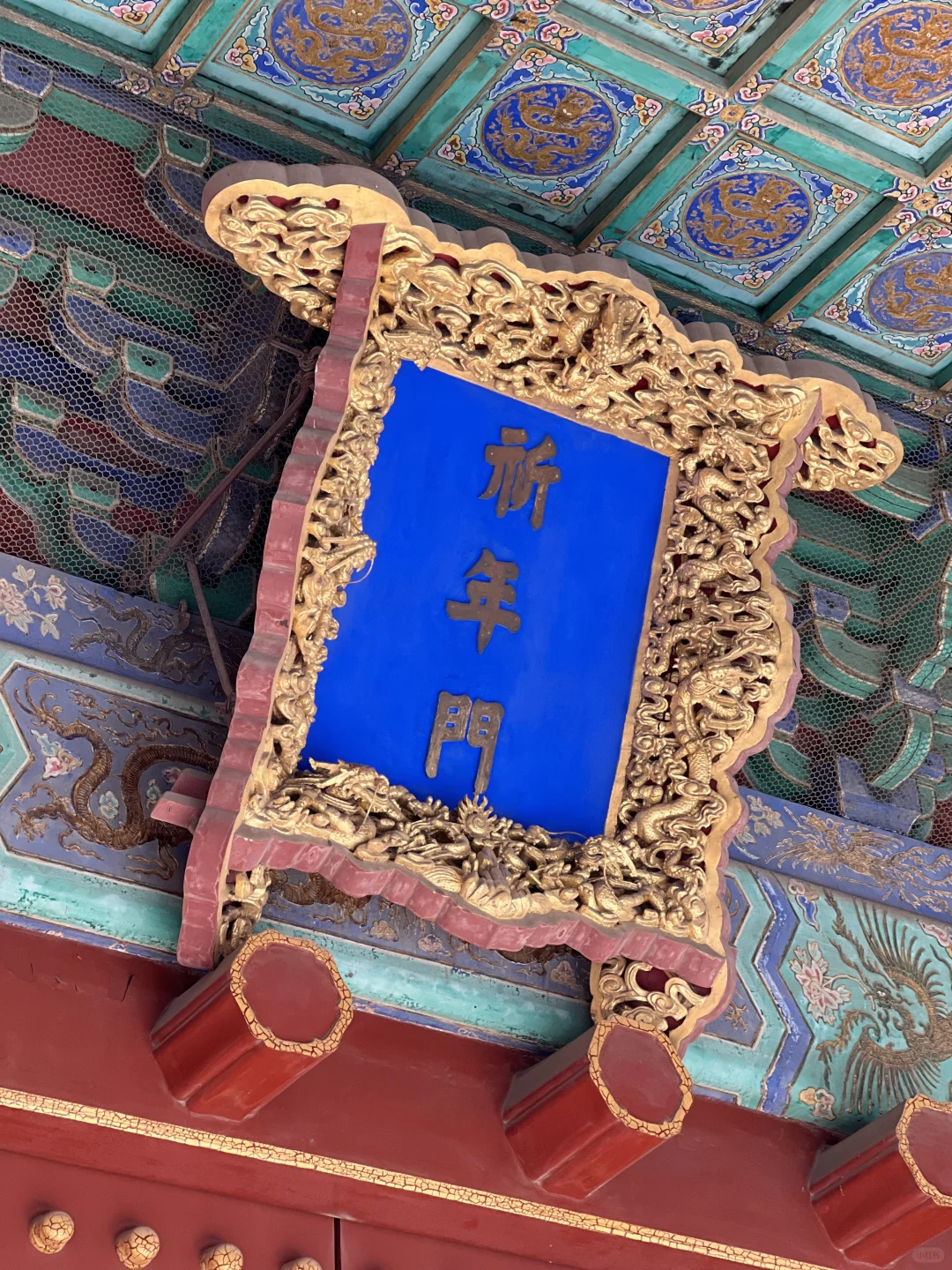 大年初二,天坛拍到了人生照片!