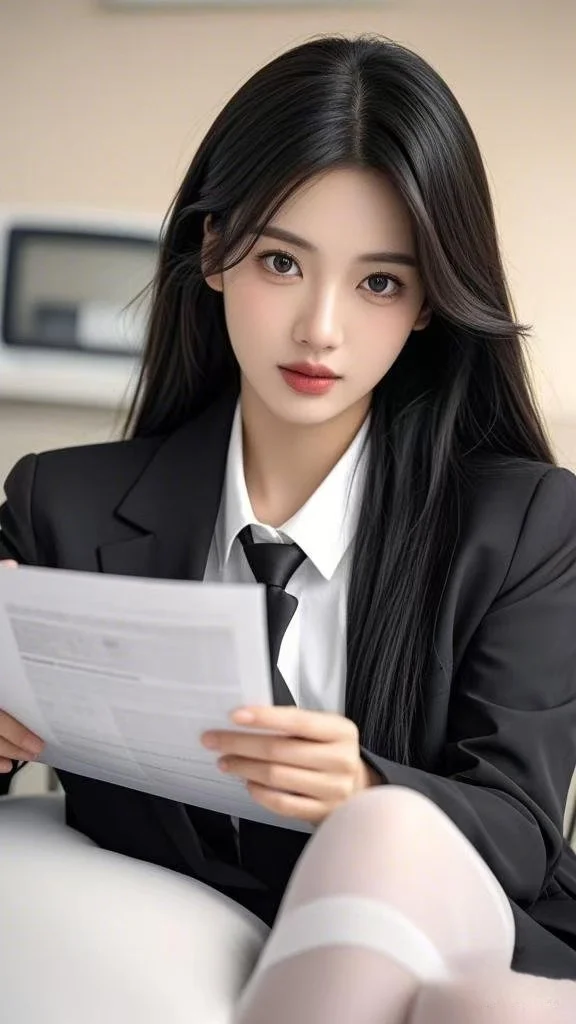 美出高级感觉的气质女总裁