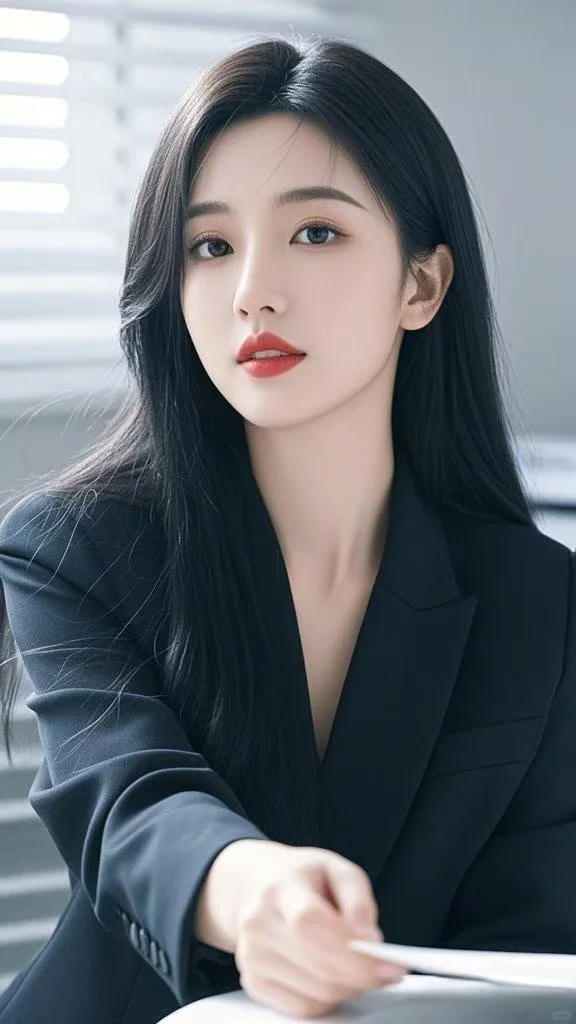 美出高级感觉的气质女总裁