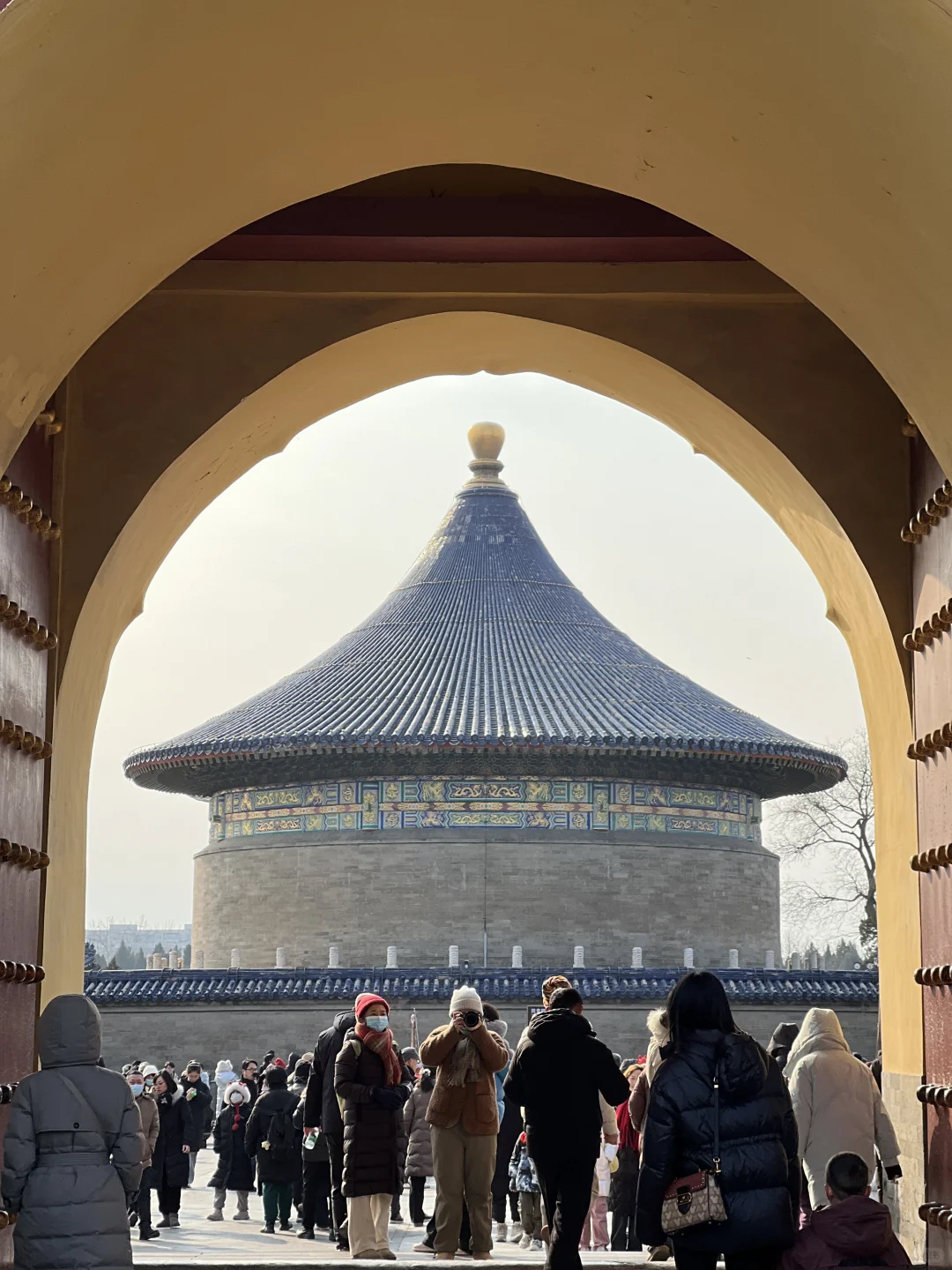 大年初二,天坛拍到了人生照片!