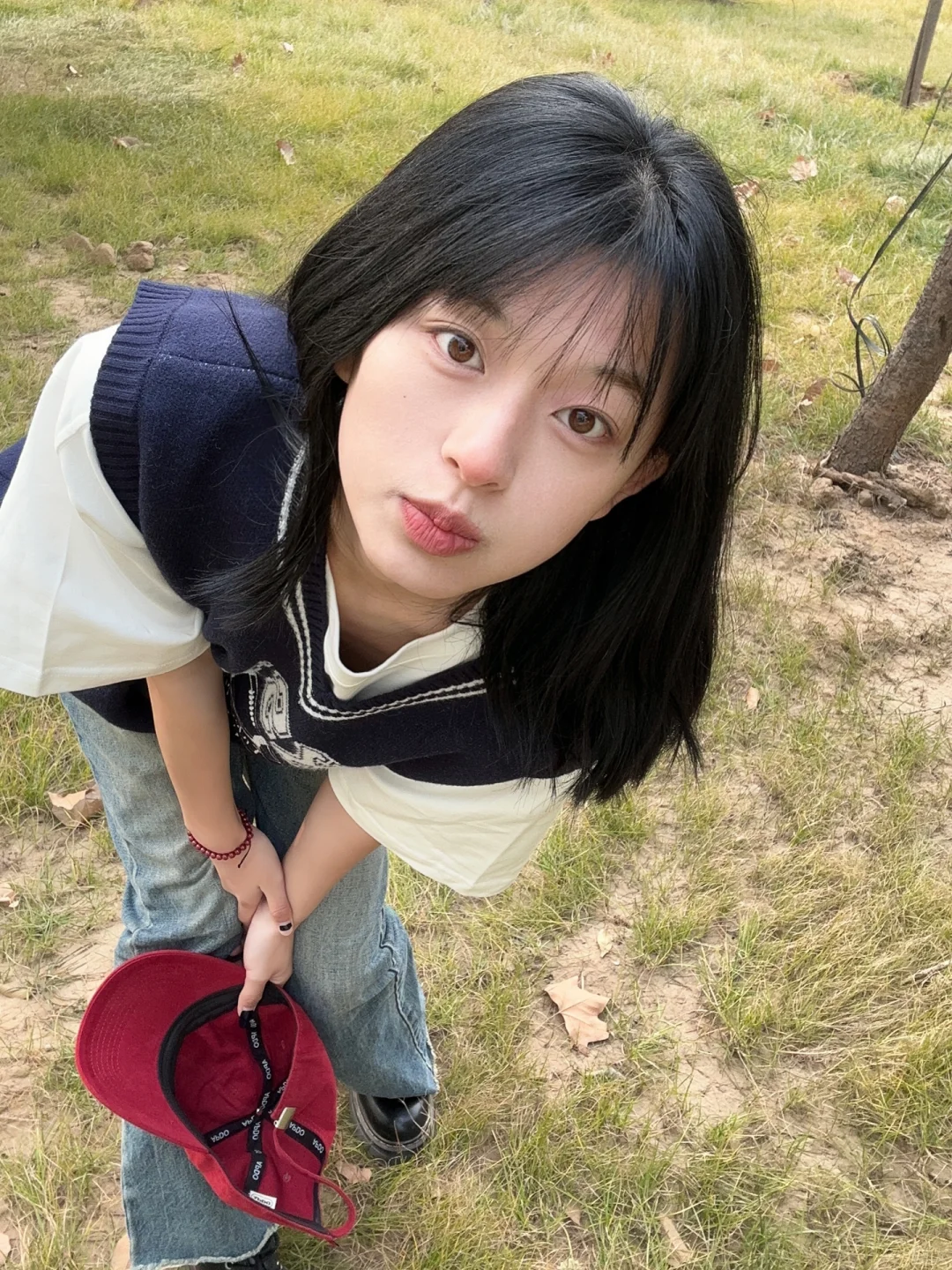 青春靓丽女大学生🍎