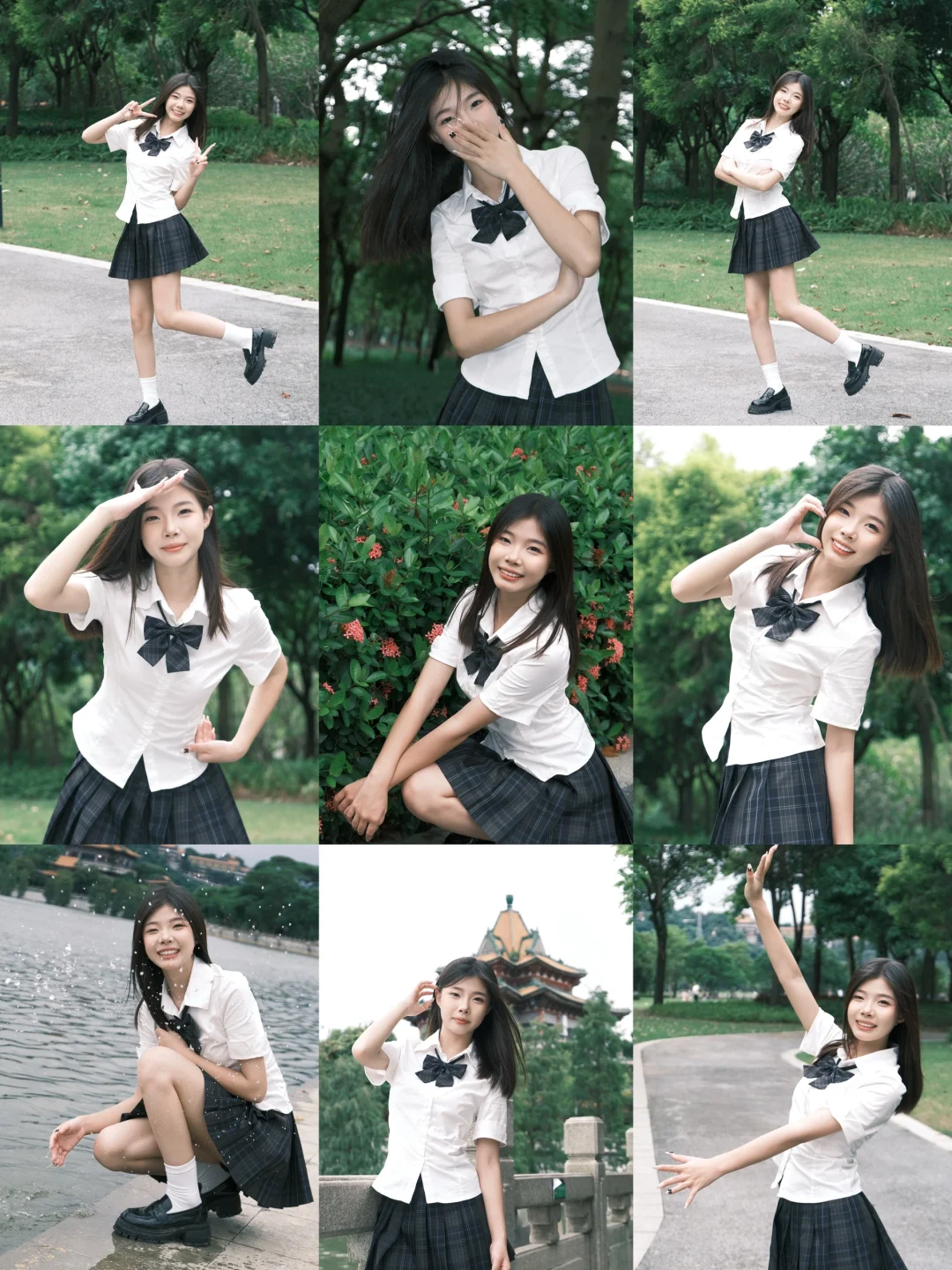 顺峰山写真/谁能拒绝拍一组学院风呢？