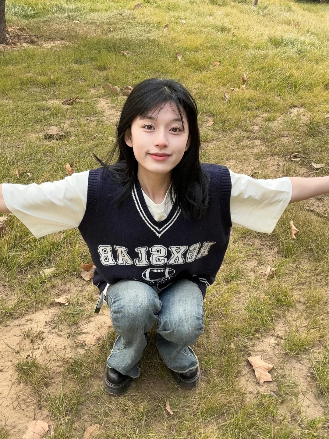 青春靓丽女大学生🍎