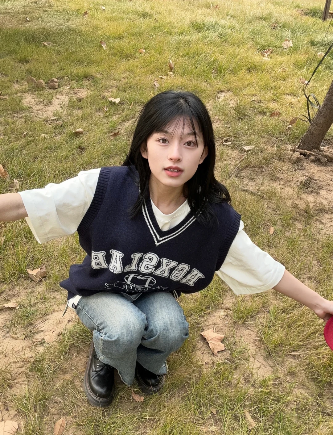 青春靓丽女大学生🍎