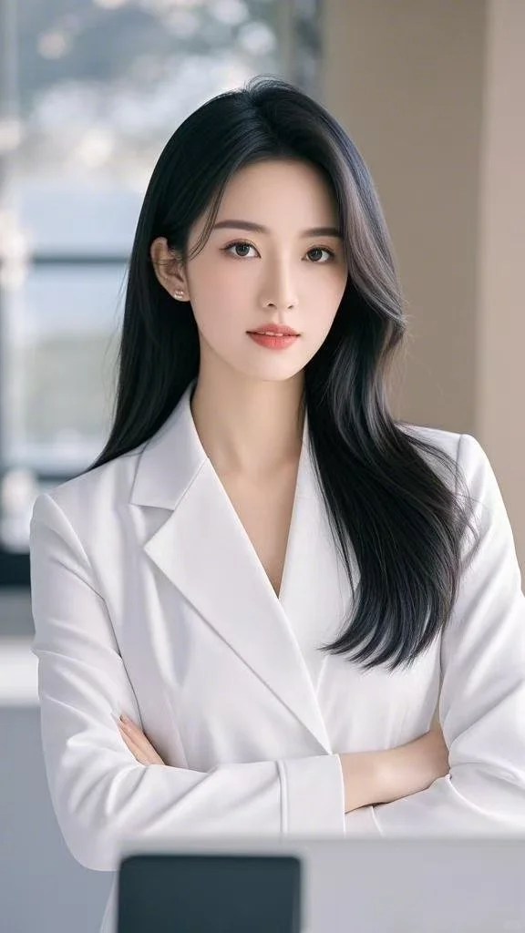 美出高级感觉的气质女总裁