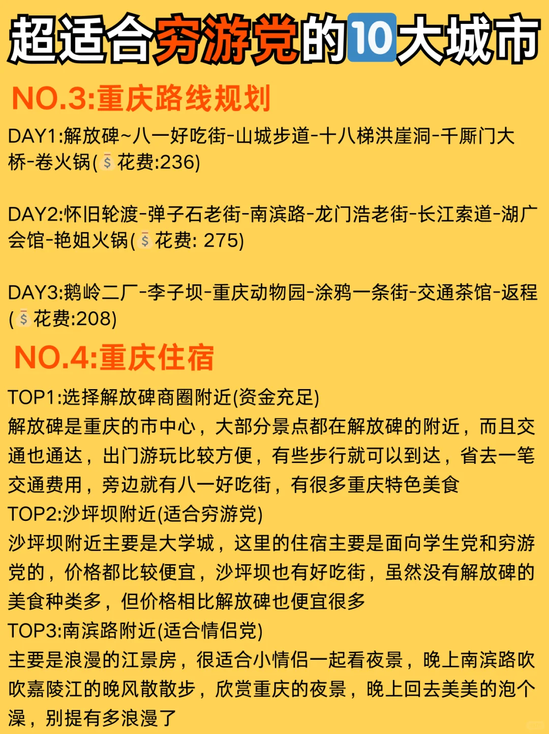 适合穷游党的🔟座城市‼️不去真的后悔