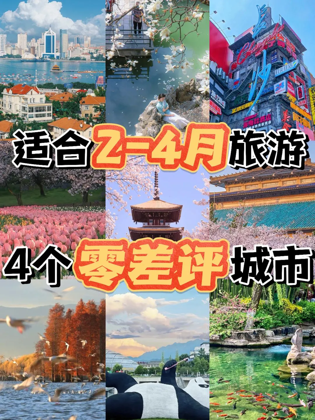 适合2~3月出游🔥四个“零差评”旅游城市