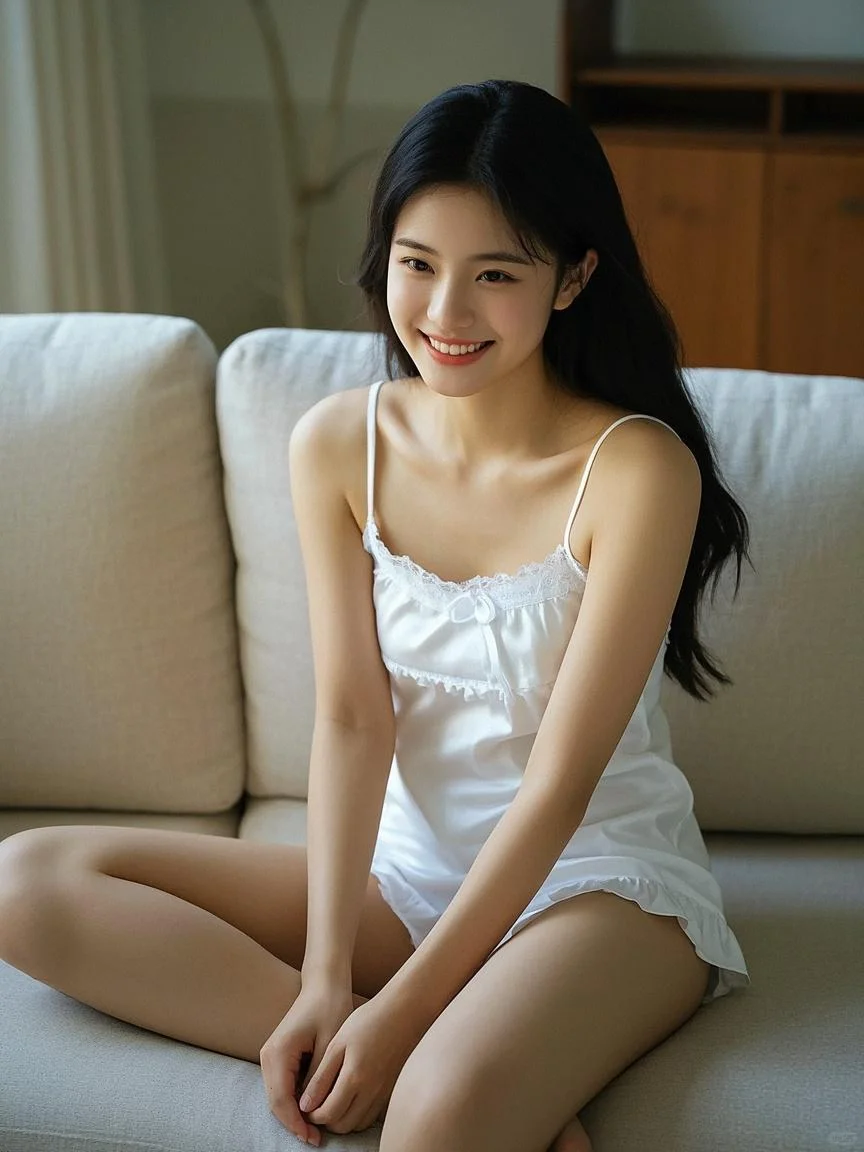 居家小姐姐，最美私房照！