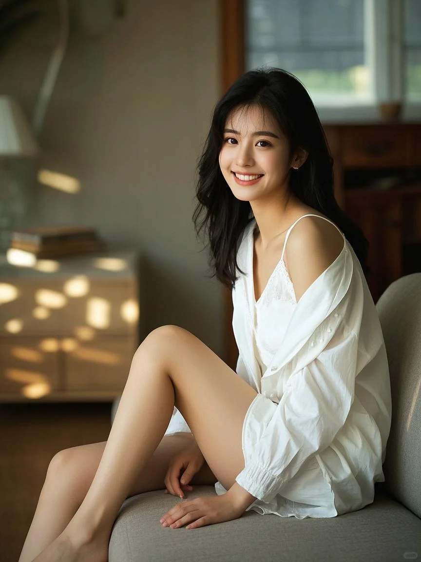 居家纯欲风甜美私房照😍