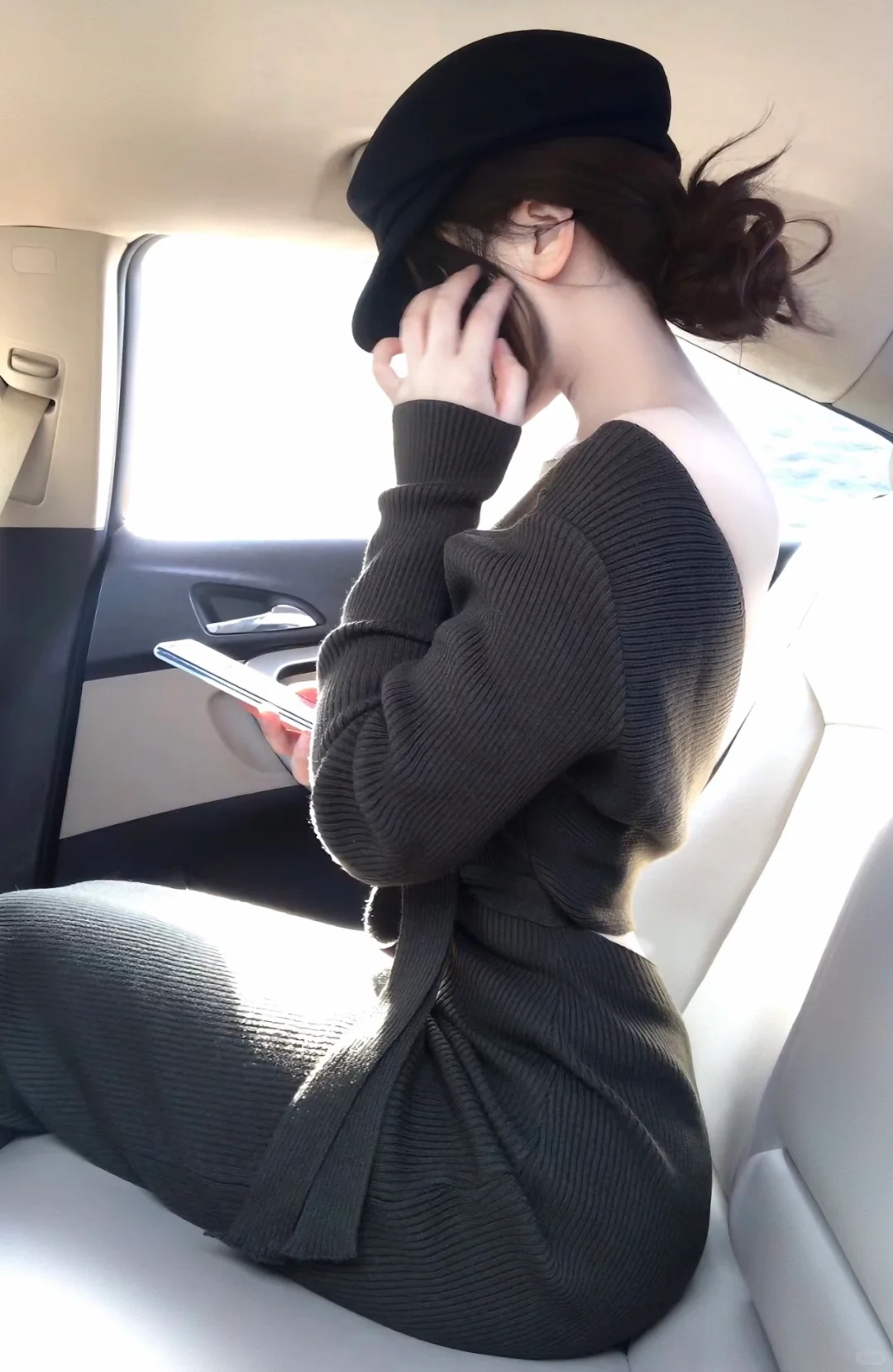 头发盘起来真的很气质