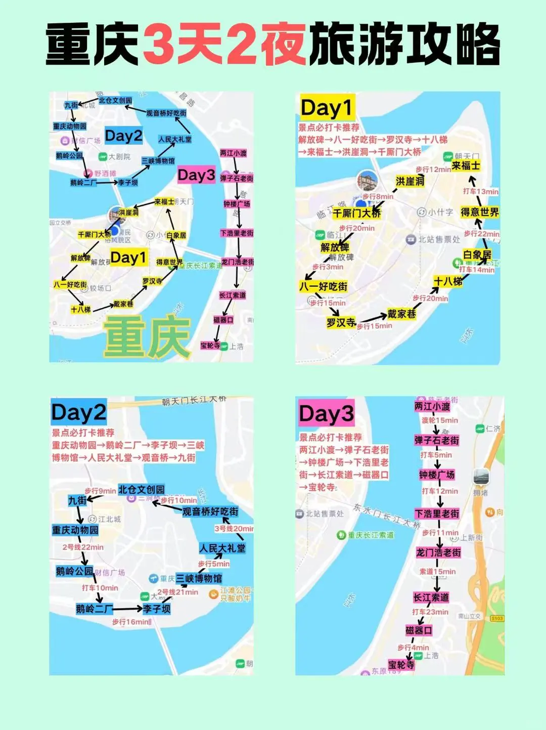 全国旅游1-12🈷️最佳旅游地推荐✅