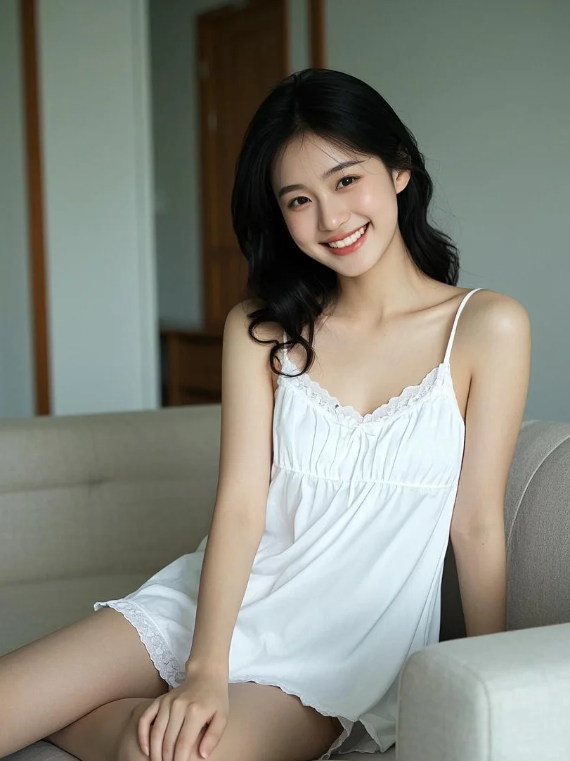 居家小姐姐，最美私房照！