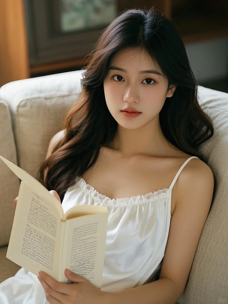 居家小姐姐，最美私房照！