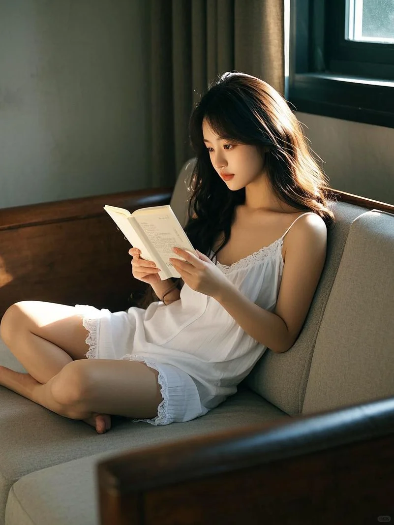 居家小姐姐，最美私房照！