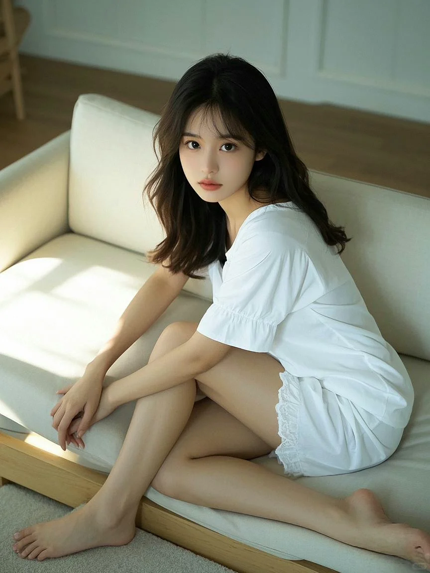 居家纯欲风甜美私房照😍