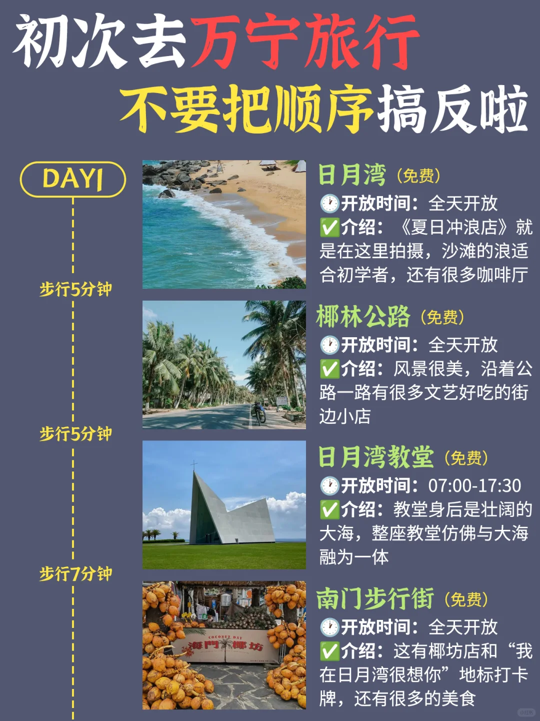万宁旅游攻略❗❗适合懒人路线整理好啦✅