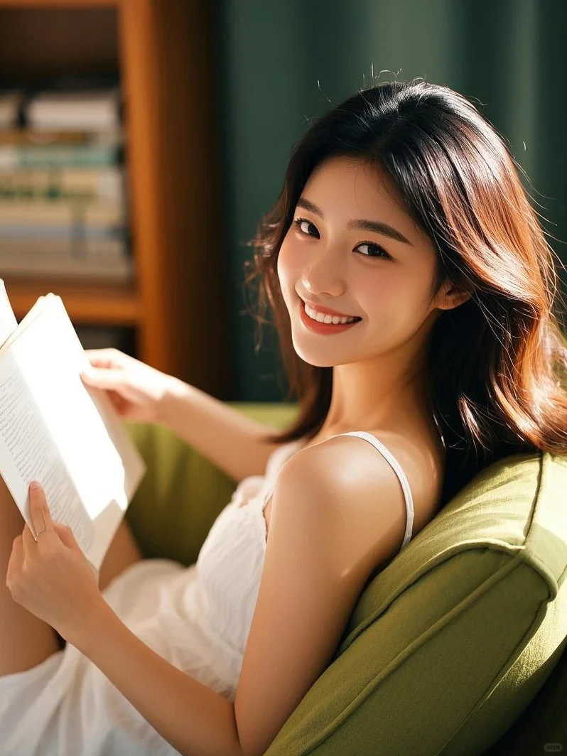 居家小姐姐，最美私房照！