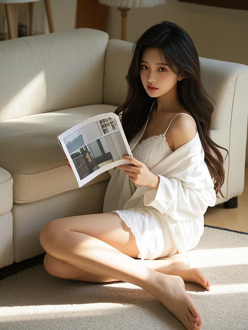 居家纯欲风甜美私房照😍