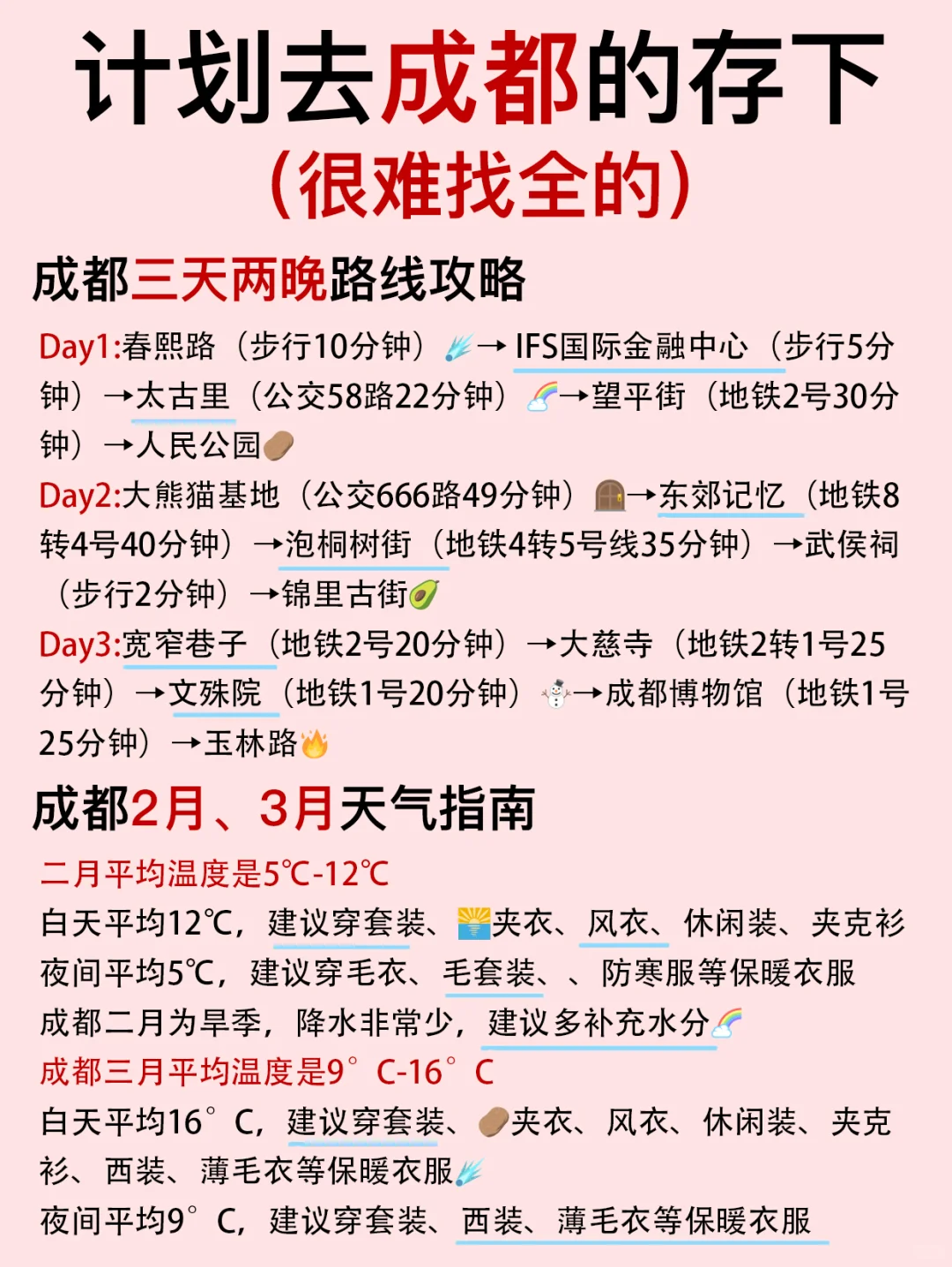 2-3🈷️计划去成都的存下把，很难找全的😭