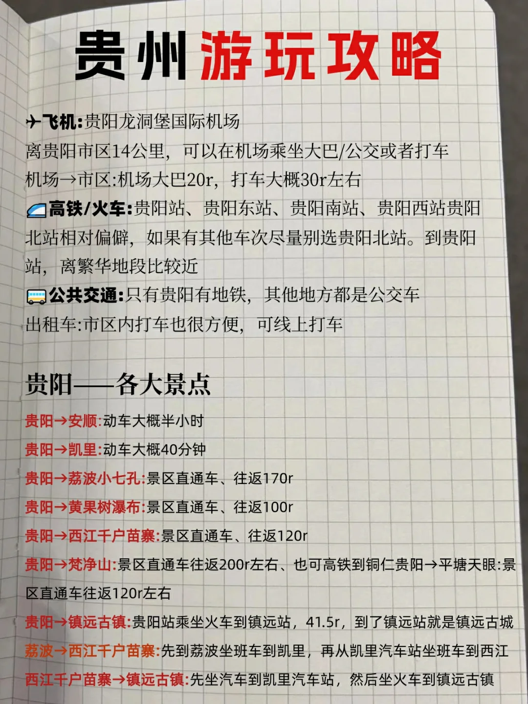 男友超贴心💖贵州旅游攻略大赏