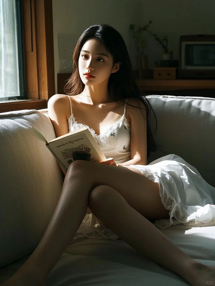 居家纯欲风甜美私房照😍