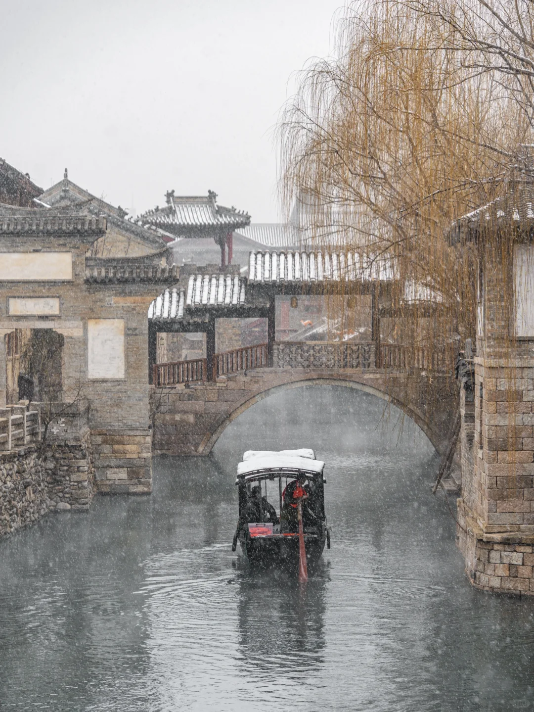 山东的梦里水乡‼️被严重低估“北方江南小镇”