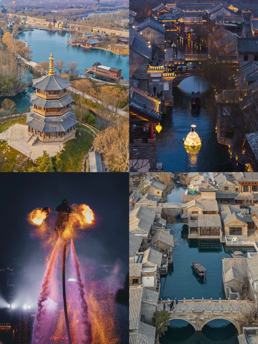 山东的梦里水乡‼️被严重低估“北方江南小镇”