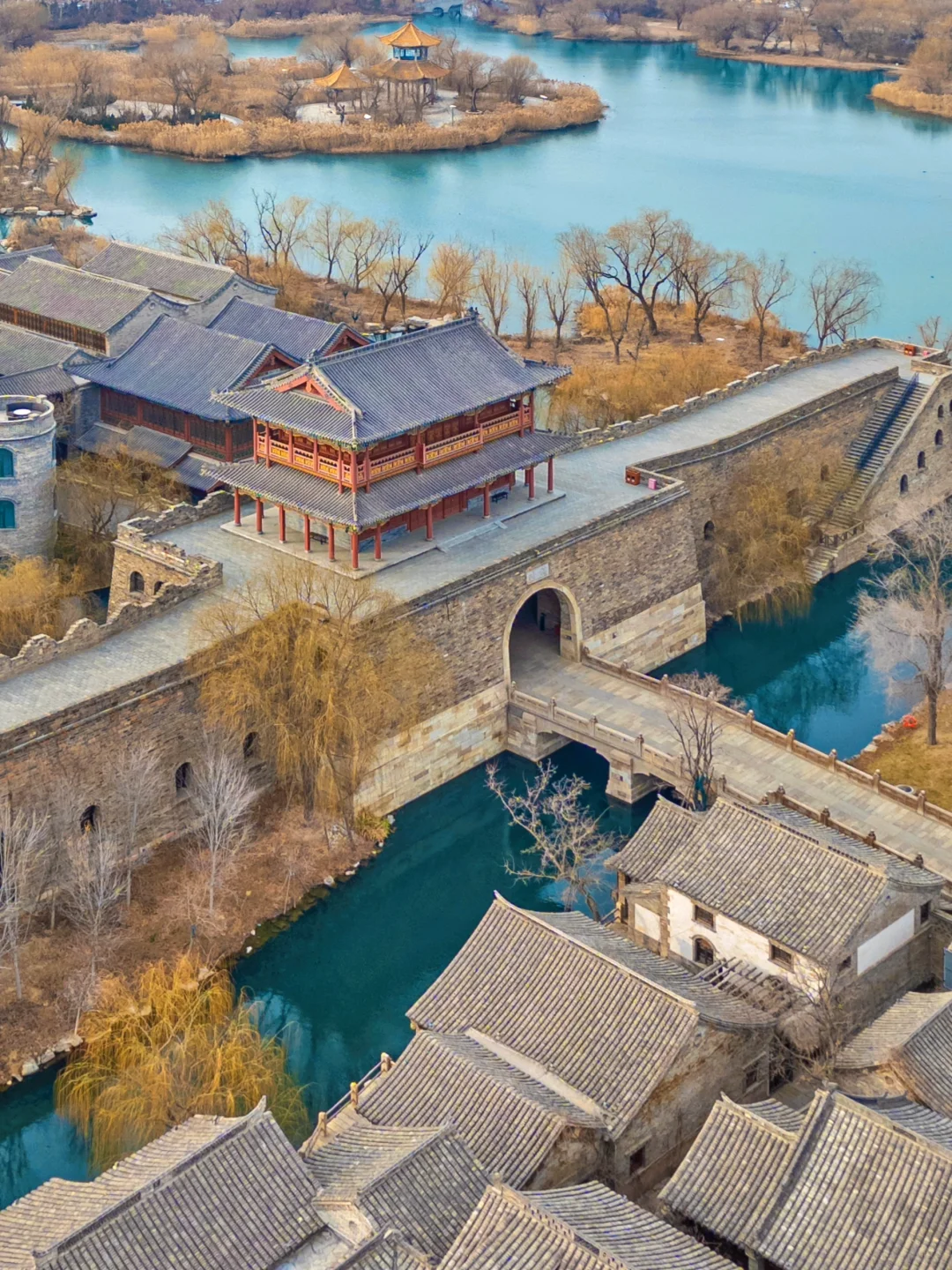 山东的梦里水乡‼️被严重低估“北方江南小镇”