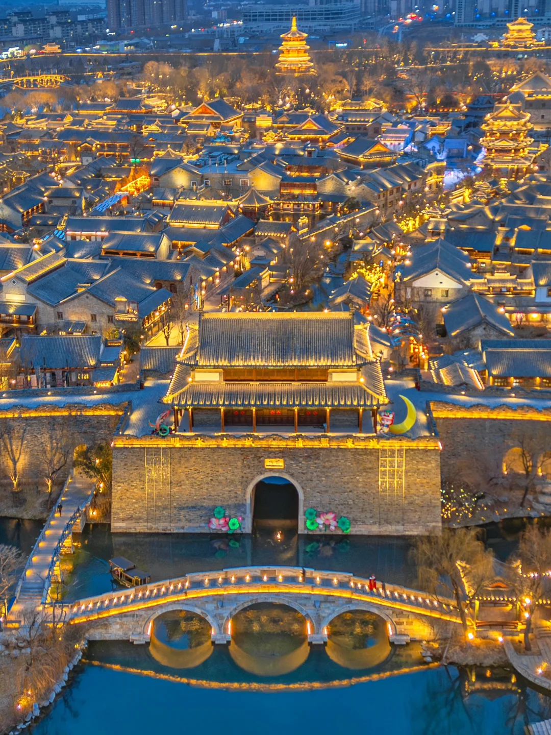 山东的梦里水乡‼️被严重低估“北方江南小镇”