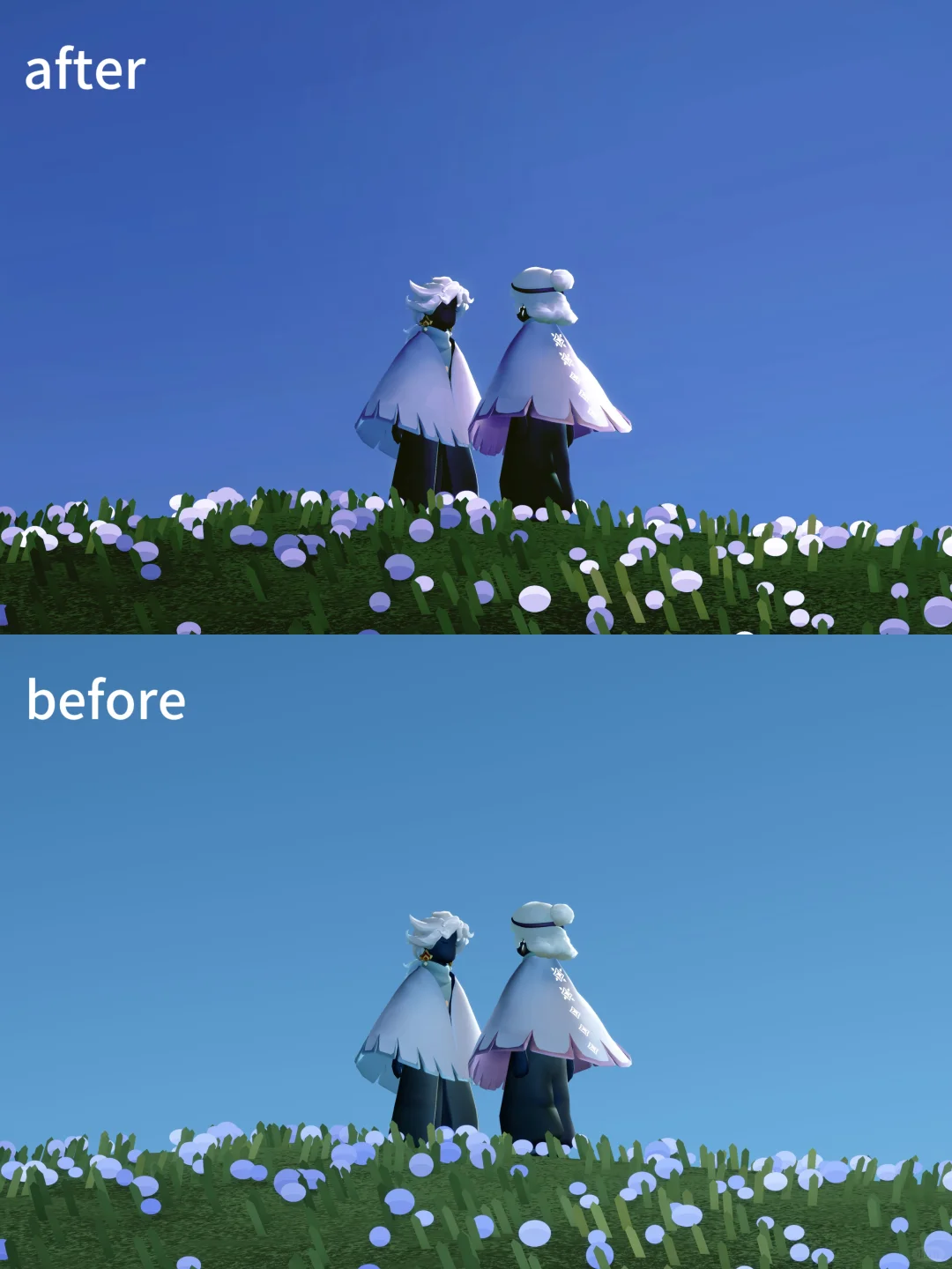 光遇景点重游…（附调色教程）