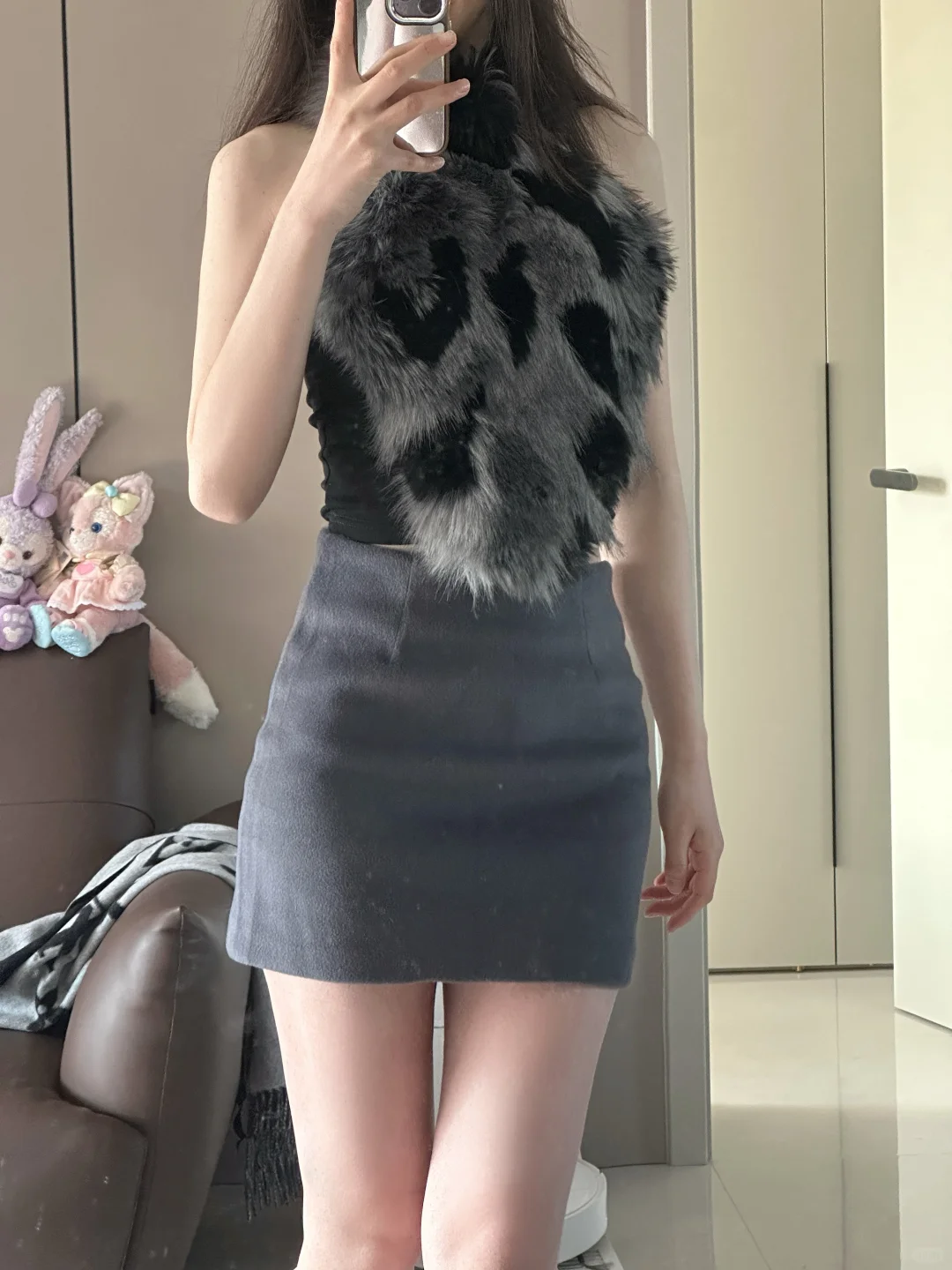 好辣必须得配上豹纹尖头小高跟